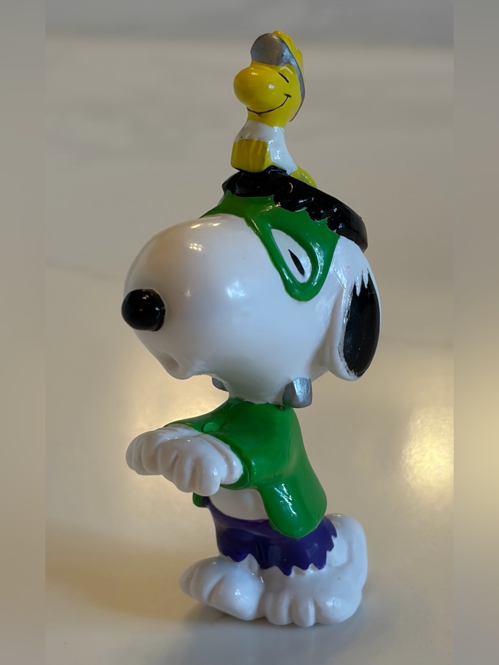 Snoopy Peanuts Vintage United Feature Syndicate Frankenstein Woodstock Figure